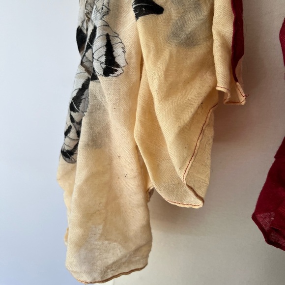 Owl Scarf Extra Large Hedwig Unique Snowy Owl Winter Fall - Picture 4 of 6